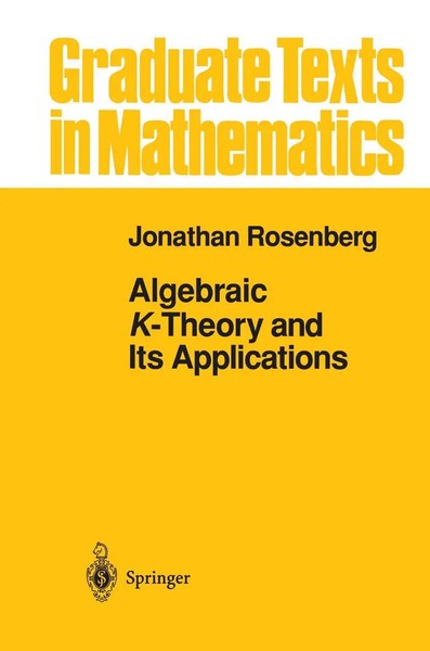 Jonathan Rosenberg | Algebraic K-Theory And Its Applications | Taschenbuch | X-image