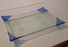 Vassoio Fiam Italia in vetro curvo