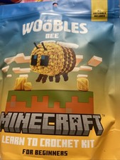 The Woobles x Minecraft BEE Crochet Kit NEW Beginners Wobbles NO HOOK