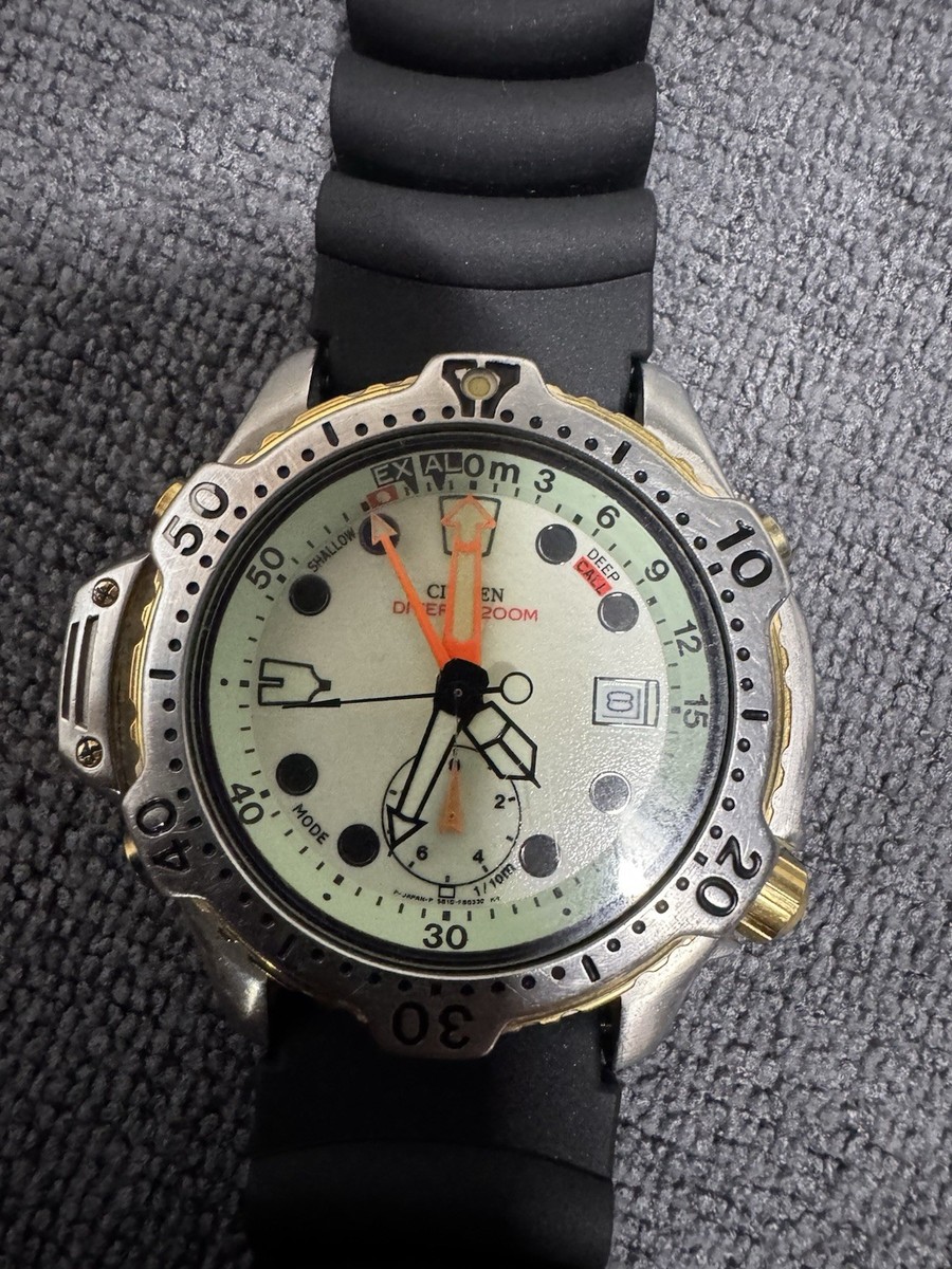 Vintage Citizen PromasterAqualand 200M Diver Quartz Men'sWatch