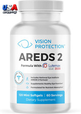 AREDS 2 Eye Vitamin & Mineral Supplement for Ocular Health, Natural Eye Institu