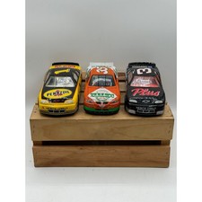 Vintage 1/24 Scale NASCAR Die-Cast Lot: 1 Pennzoil, 35 Tabasco, 3 GM Goodwrench