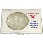 1987 American Silver Eagle 1 oz .999 BU - Heavy Peripheral Toning