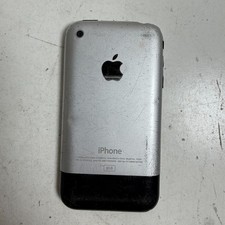 Apple iPhone 1st Gen A1203 Silver 8GB 3.5" Touch Display Smartphone - For Parts
