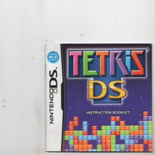 Tetris DS Nintendo DS Manual Only Authentic Original Booklet
