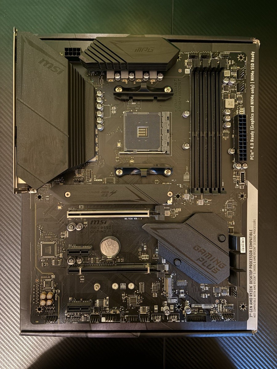Msi Mpg B550 Nvme MSI B550 GAMING PLUS (Socket AM4) AMD B550 ATX