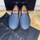 Ralph Lauren Purple Label Blue Alonzo Collis Slipper Shoe Polo Italy 9.5 — photo 2