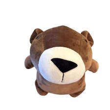Pillowfort Weighted Plush Brown Bear Throw Pillow Soft Toy