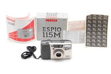 Meter Works MINT PENTAX ESPIO 115M Point and Shoot 35mm Film Camera From JAPAN
