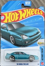 Hot Wheels 98 Honda Prelude 55 Factory Fresh Teal Turquoise 136250