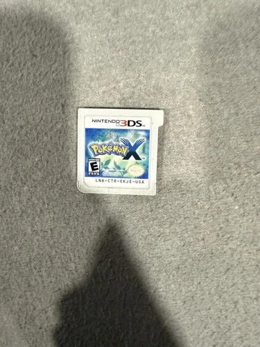 Pokemon X Nintendo 3DS Cartridge, Tested Working