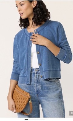 Z Supply Daily Knit Demin Cardigan