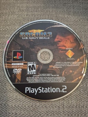 Socom 3 US Navy Seals PS2 Sony PlayStation 2 - DISC ONLY, NO USPS TRACKING