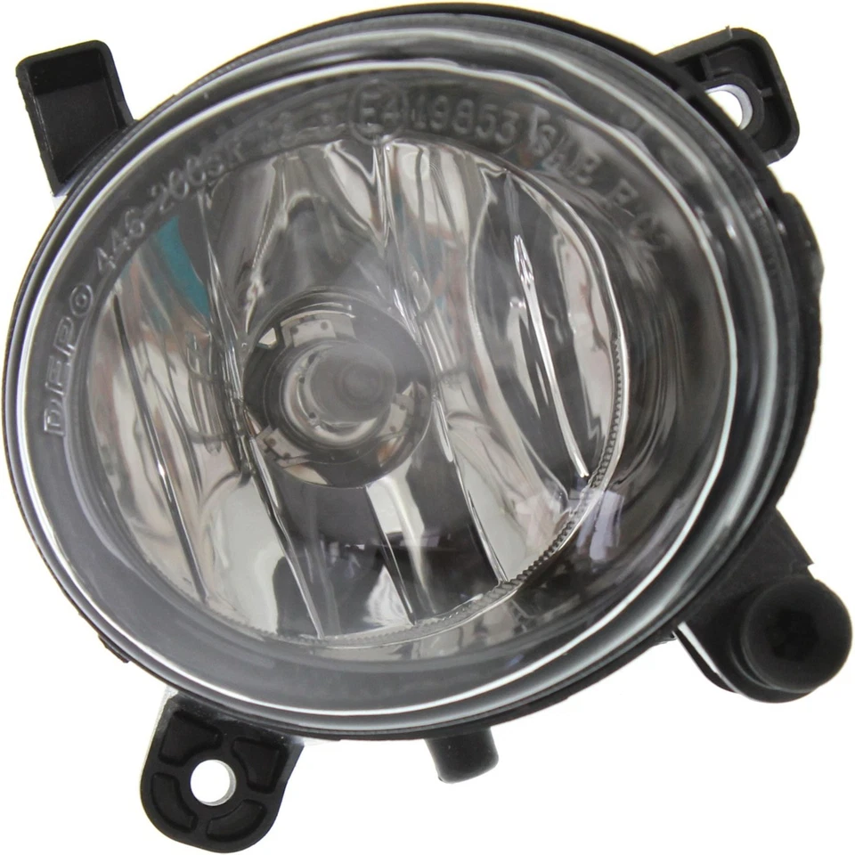 Set of 2 Clear Lens Fog Light For 2009-12 Audi A4 Quattro LH & RH w/ Bulbs - Image 3 of 4