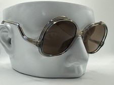 NEW Vintage Oversize Sunglasses Non RX Drop Temple Style 1970s USA Made
