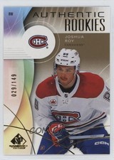 2024 Upper Deck SP Game Used Authentic Rookies Gold 29/149 Joshua Roy #248 1t8r