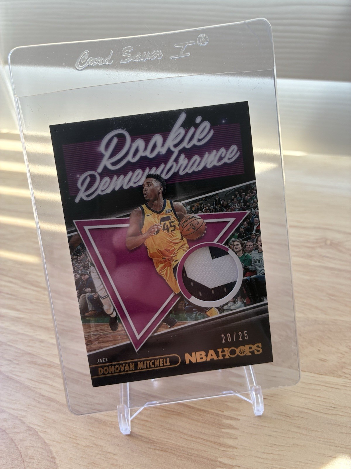 Panini NBA Hoops Rookie Remembrance Prime #RR-DMI /25 Donovan Mitchell Jazz