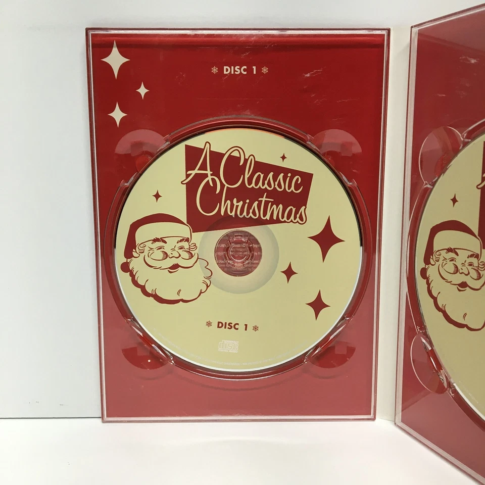 A Classic Christmas by Various Artists (2 CD Set, 2011, Sony) Elvis Presley - Image 3 of 4