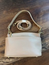Divina Firenze Lilla Pebbled Leather Crossbody Bag made in Italy NEW