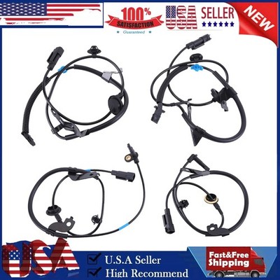 4Pcs ABS Wheel Speed Sensors 5105064AA For Mitsubishi Outlander Sport 4WD