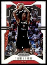 2020-21 Panini Prizm WNBA Silver Prizm Tamera Young Las Vegas Aces #73