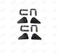 WILLYS CJ2A LEAF SPRING SHACKLE U BOLT KIT SET  MB CJ3A M38. LH AND RH.