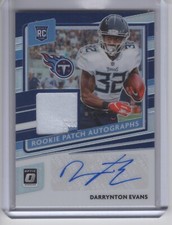 Darrynton Evans - Donruss Optic - #23/25 RPA