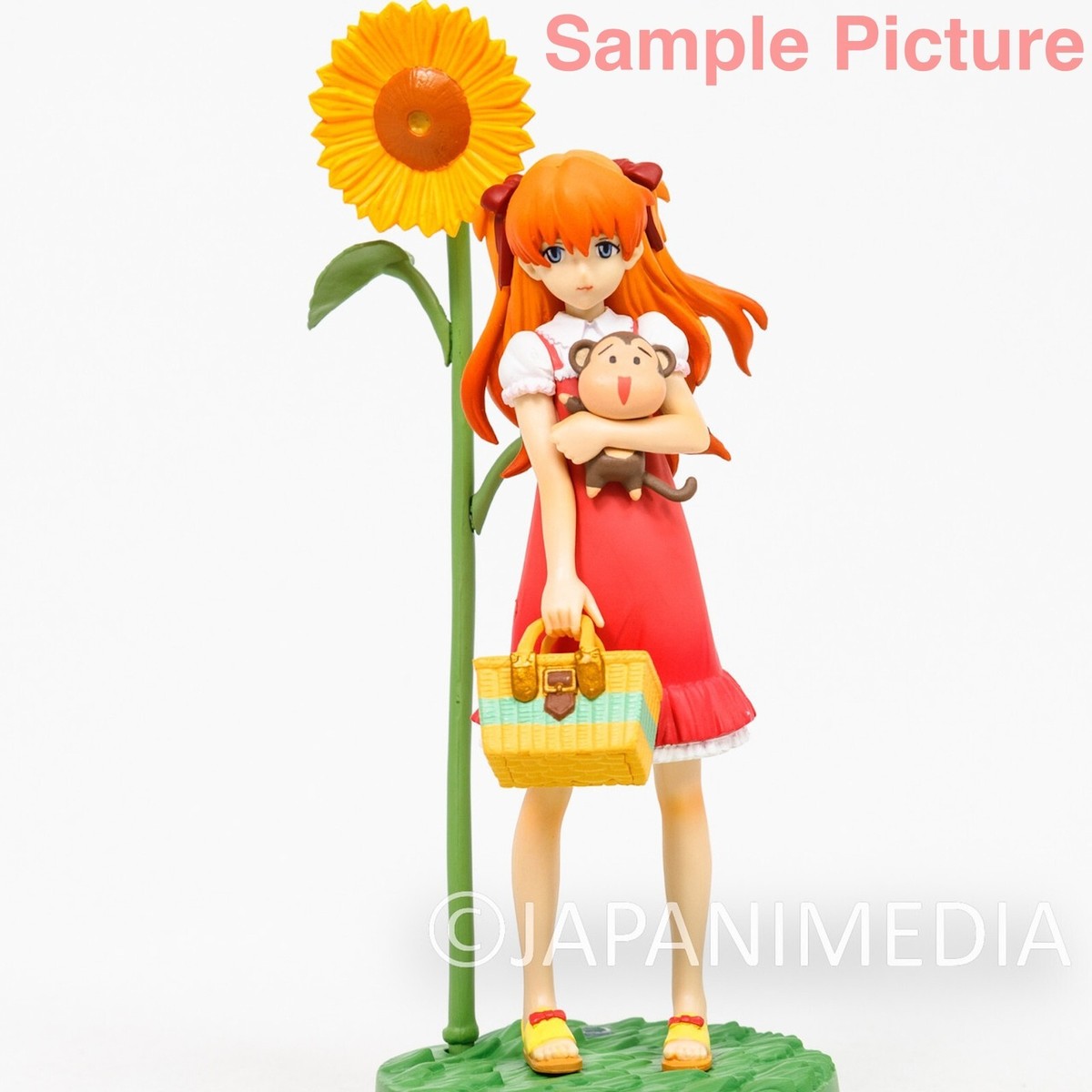 RARE!! Evangelion Asuka Langley Girlhood Portraits Figure Series 6