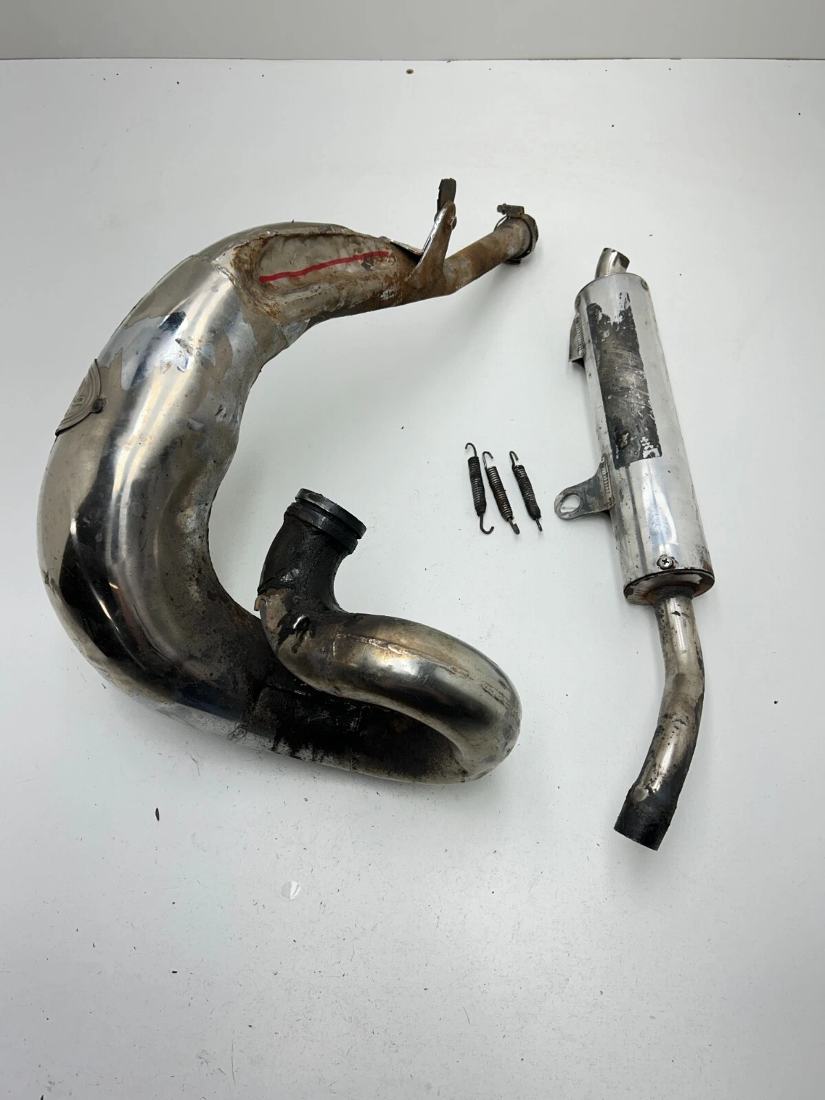 1998 98 Yamaha Yz250 YZ 250 2T Pro Circuit Exhaust Pipe Chaparral Fatty Muffler