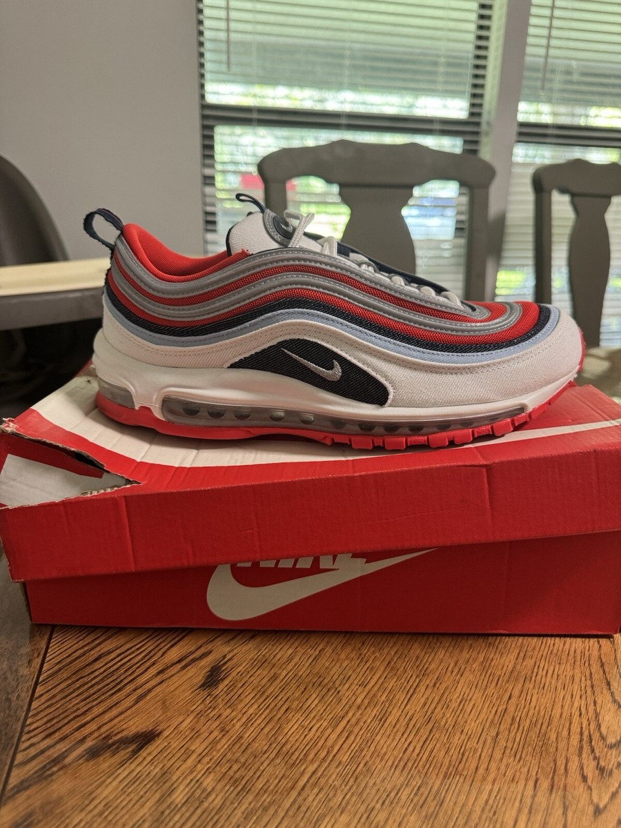 Size Nike Air Max 97 Navy/Red/White Men’s (O2)