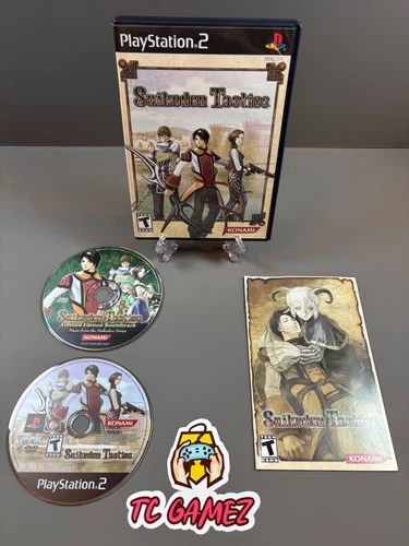 Suikoden Tactics PlayStation 2 PS2 CIB Complete with Bonus Disc
