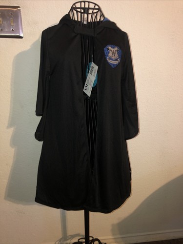 Little Adventures blaues Zauberer Gewand Kostüm mit Kapuze Gr. S-M 1-5 Jahre Unisex - Bild 1 von 13