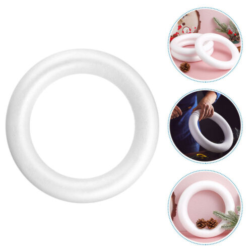 Blank Foam Circle DIY Painting Foam Craft Foam Wreath Form for DIY Craft