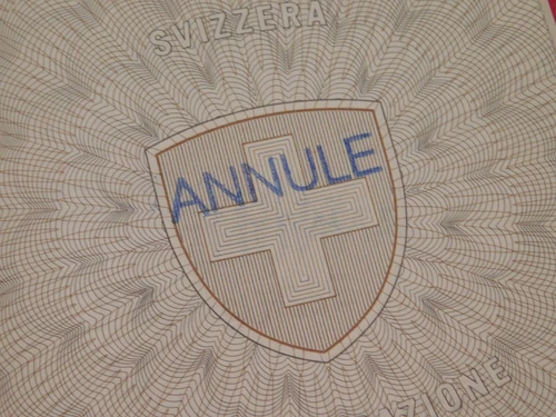 POUR COLLECTIONNEUR ancien PASSEPORT SUISSE ANNULE 1984 Reisepass SWISS PASSPORT - Bild 6 von 7