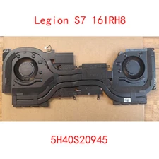 For Lenovo Legion S7 16IRH8 Laptop CPU/GPU Cooling Radiator fan 5H40S20945