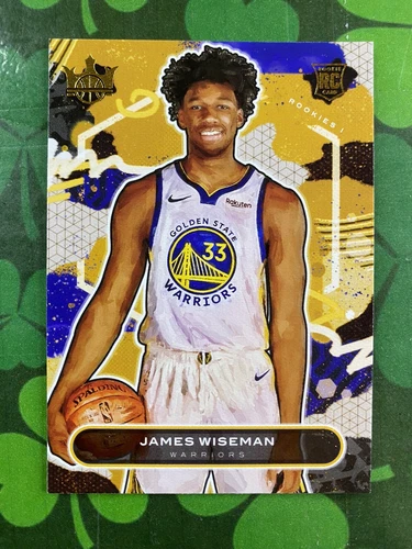 2020-21 Panini Court Kings James Wiseman Rookie Card #75 Golden State Warriors