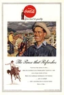 1953 Coca Cola: Ranch Pause That Refreshes Vintage Print Ad