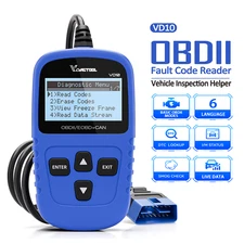 OBDII Code Reader Automotive OBD2 Scanner Car Check Engine Fault Diagnostic Tool