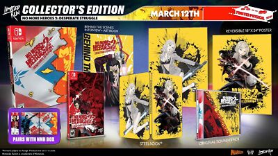 Nintendo Switch NO MORE HEROES 2 DESPERATE STRUGGLE No More Heroes 2: Desperate Struggle Collector's Edition