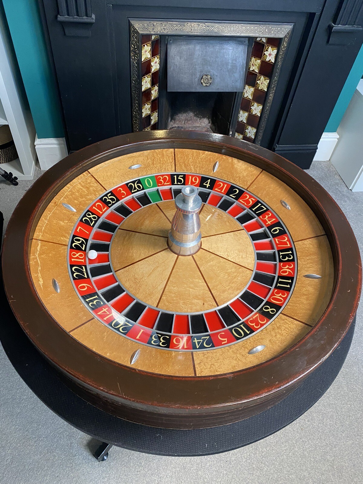 full size roulette wheel eBay