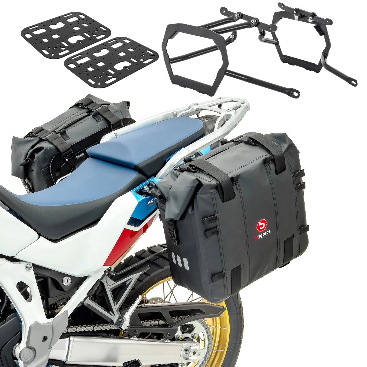 Saddlebags Supports P for Suzuki V Strom 1050 XT 20 23 side