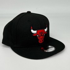 Chicago Bulls 9FIFTY NBA Adjustable Snapback New Era Cap - Black - NWT