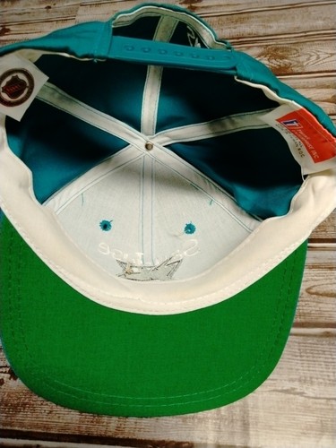 San Jose Sharks Vintage 90s Twins Enterprise Hat New With Tag's NHL Hockey - Picture 6 of 10