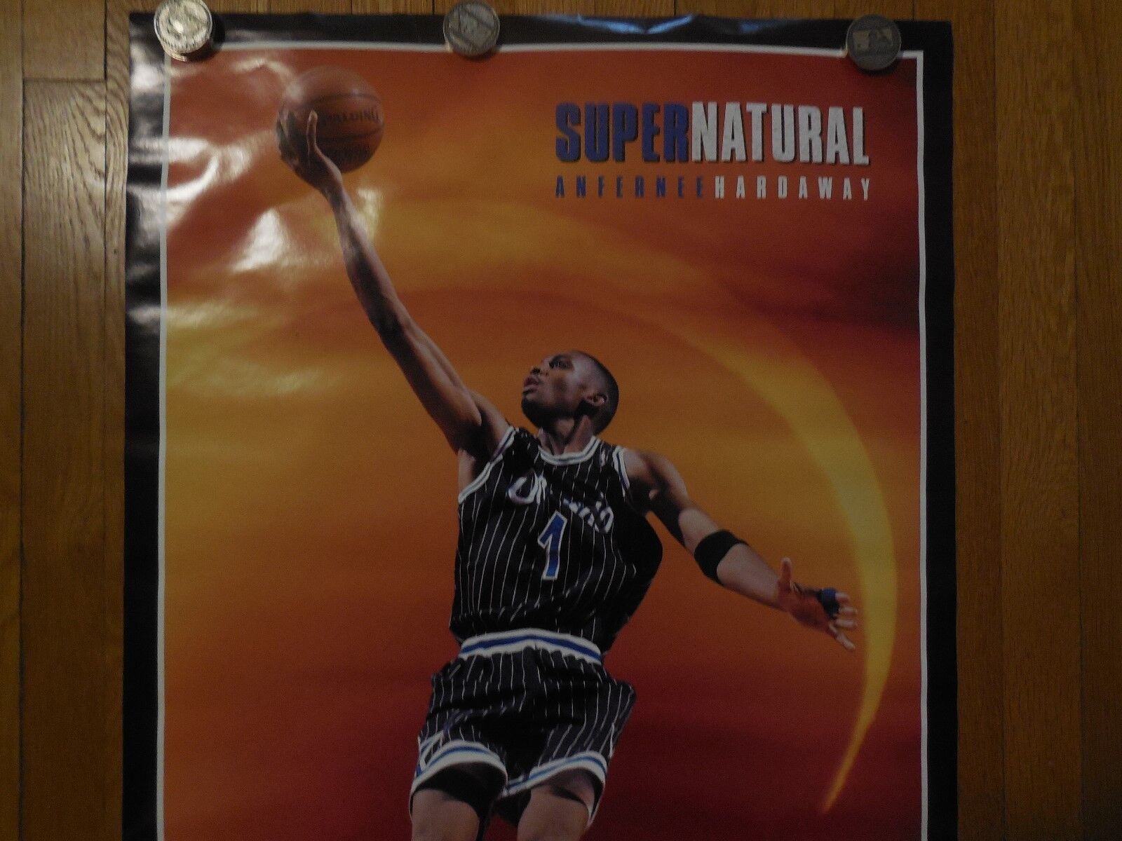 1995 anfernee hardaway- super natural poster | eBay