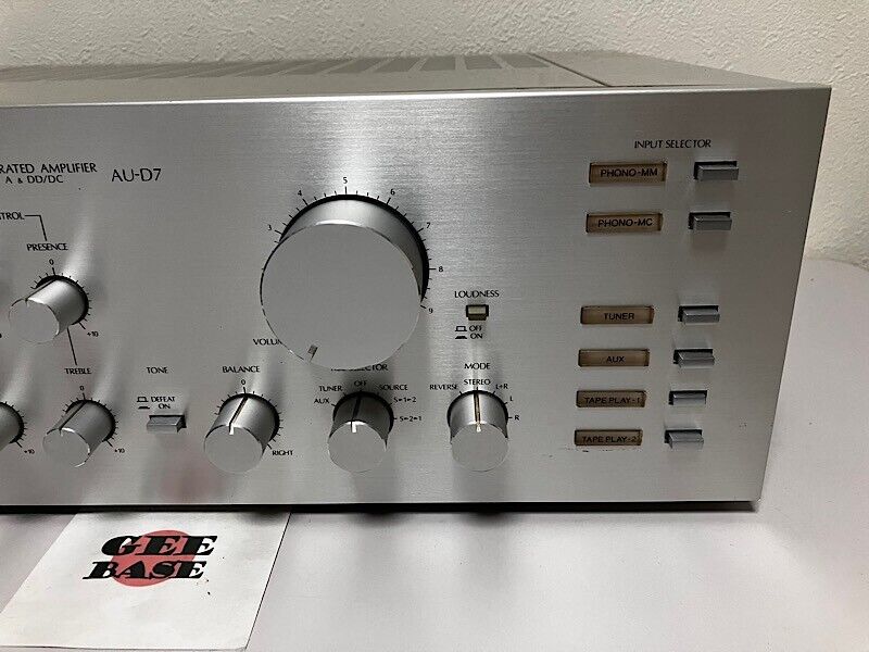 Sansui AU-D7 Integrated Stereo Amplifier Diamond Sansui AU-D7 Integrated Stereo Amplifier Diamond