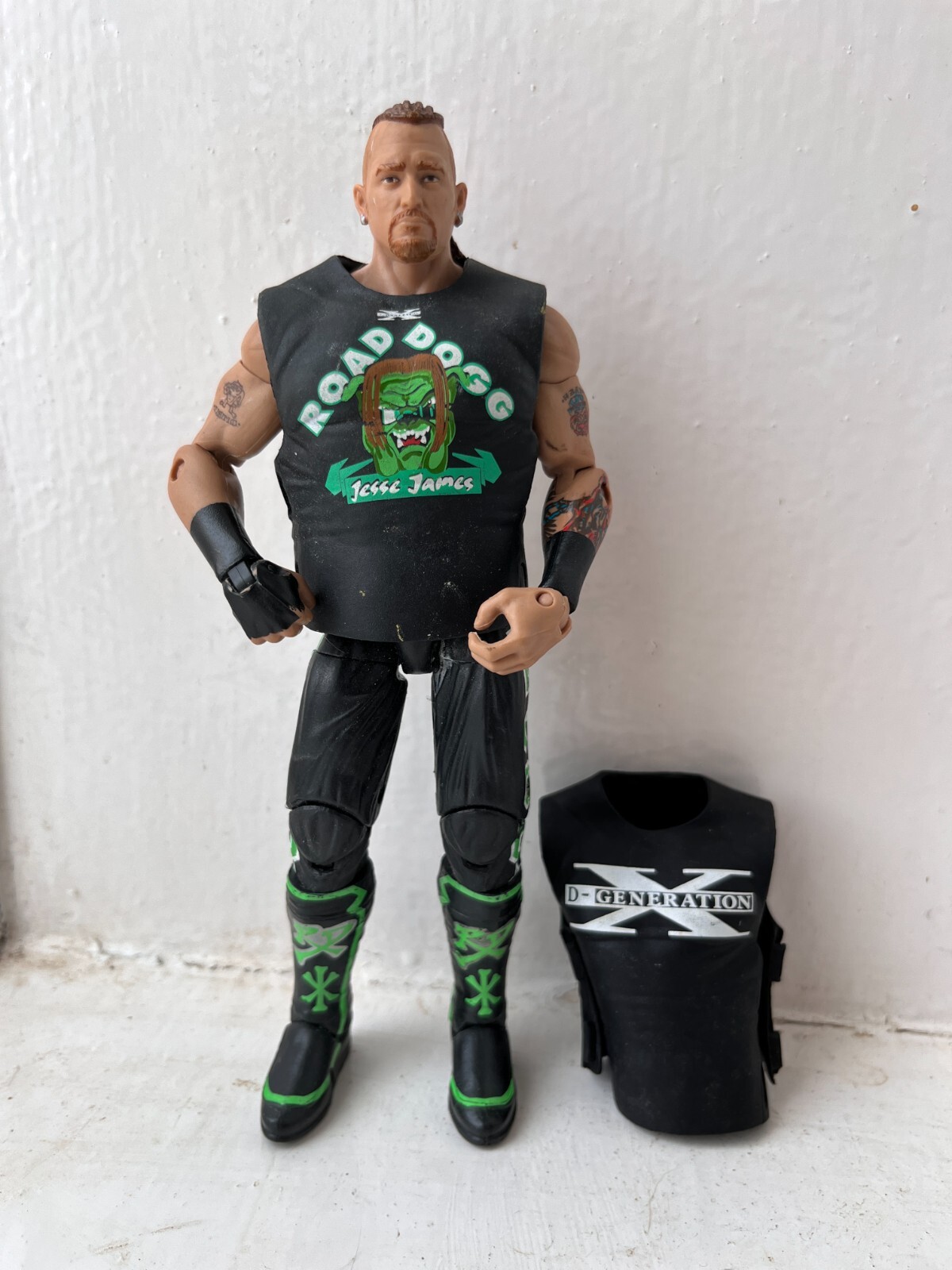 WWE ROAD DOGG DX MATTEL WRESTLING TOY ACTION FIGURE ELITE COLLECTION SERIES 26