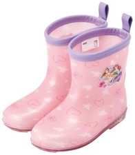 Skater Disney Princess Rain Boots for Children Reflective Tape 16cm New Japan