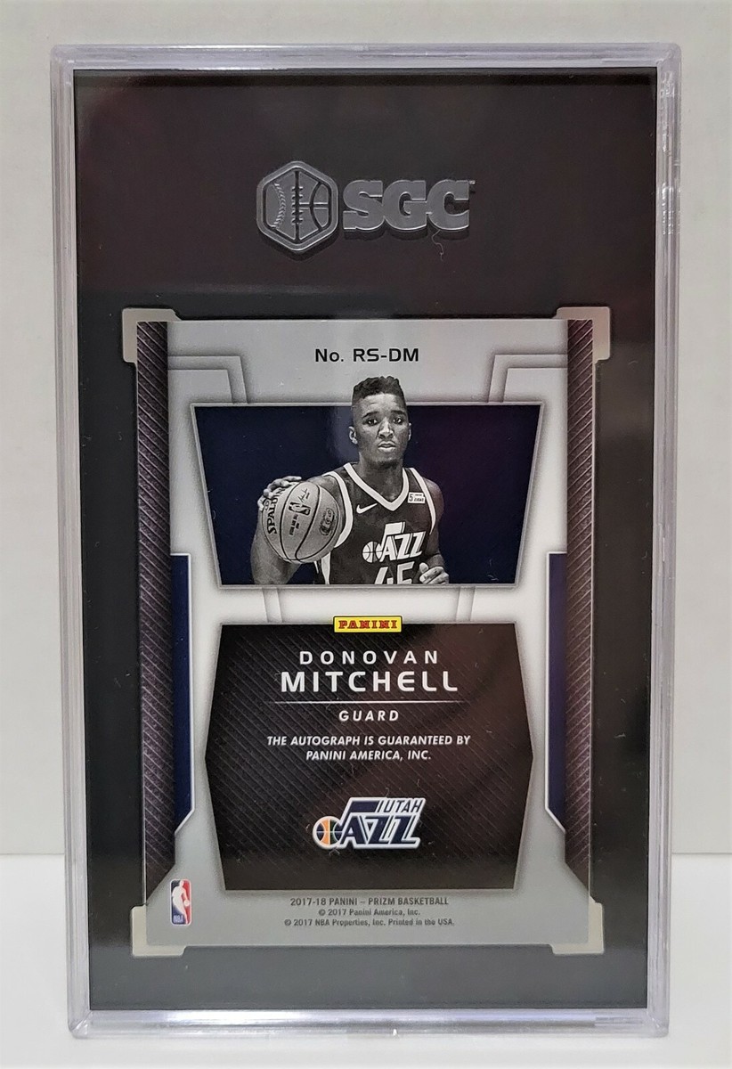 2017-18 Panini Prizm - Rookie Signatures Donovan Mitchell #RS-DM