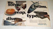 1968 Sperry Rand Ad - Univac computers, Navigation
