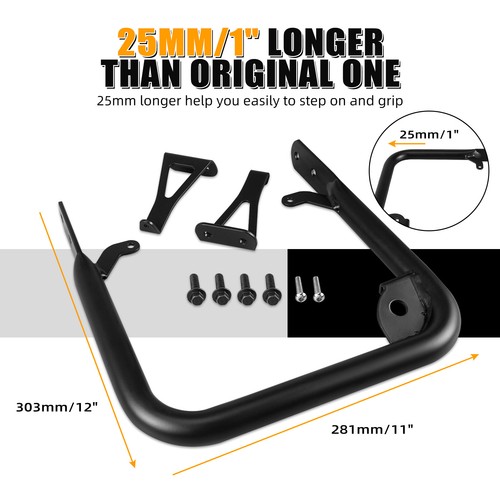 NICECNC Rear Bumper Grab Bar Luggage Rack For Yamaha YFZ450R YFZ450RSE 2009-2023 - Picture 3 of 7